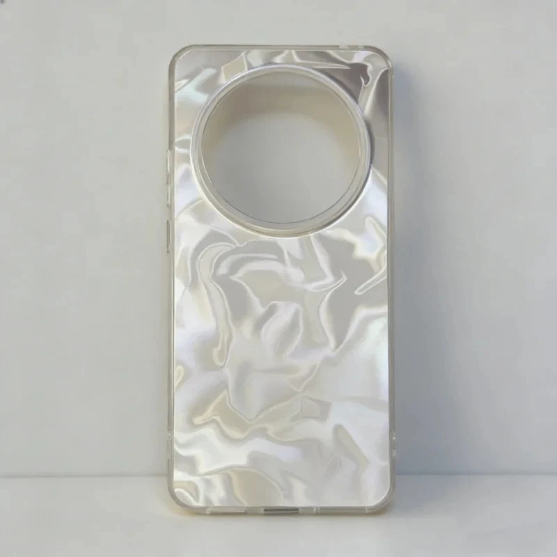 Feathered Texture Water Ripples Durable Phone Case Back Cover