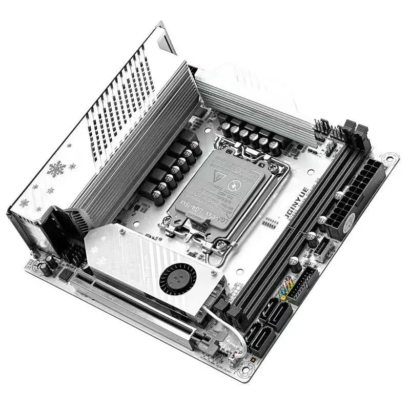 JGINYUE B760i Motherboard mini itx Support Core i3/i5/i7/i9