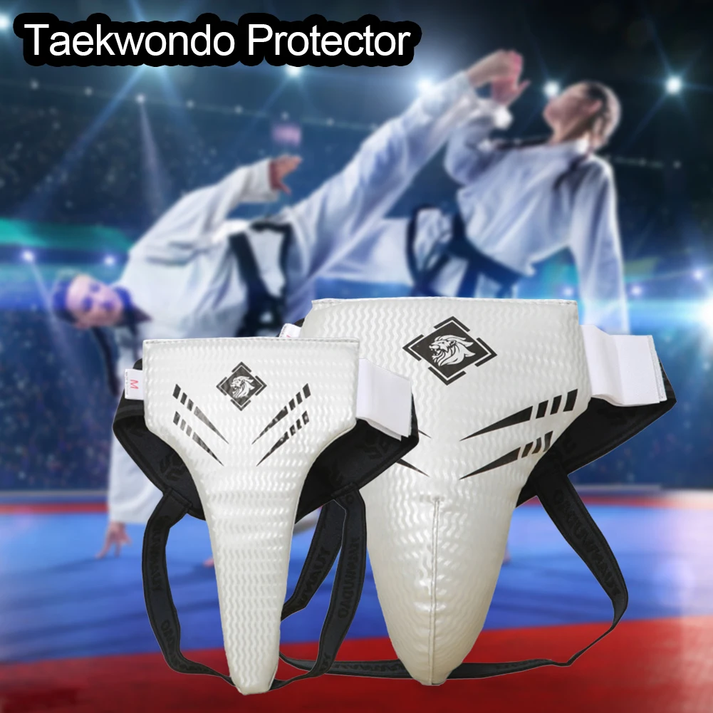 Taekwondo Gear Crotch Protector Jockstrap Men Women Underwear Guard Karate MMA Boxing Sanda Exercise Martial Arts Equipment
