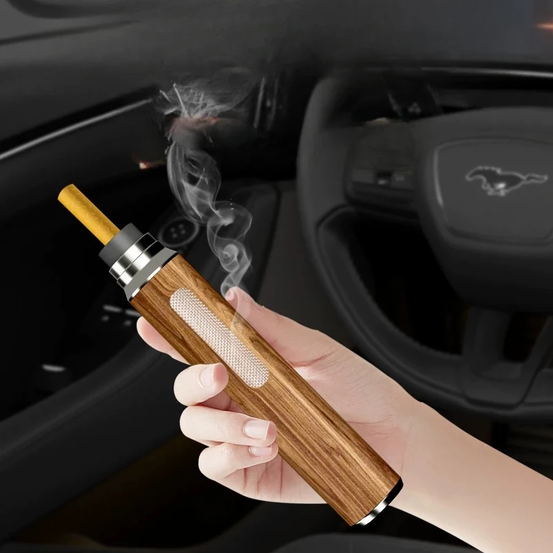 Car Ashtray with Anti Bounce Anti Fly and Ash Features for Lazy Drivers silicone ashtray air purifier ashtray wood ashtray cigarettes ashtray portable ashtray stainless steel ashtray metal ashtray ceramic ashtray