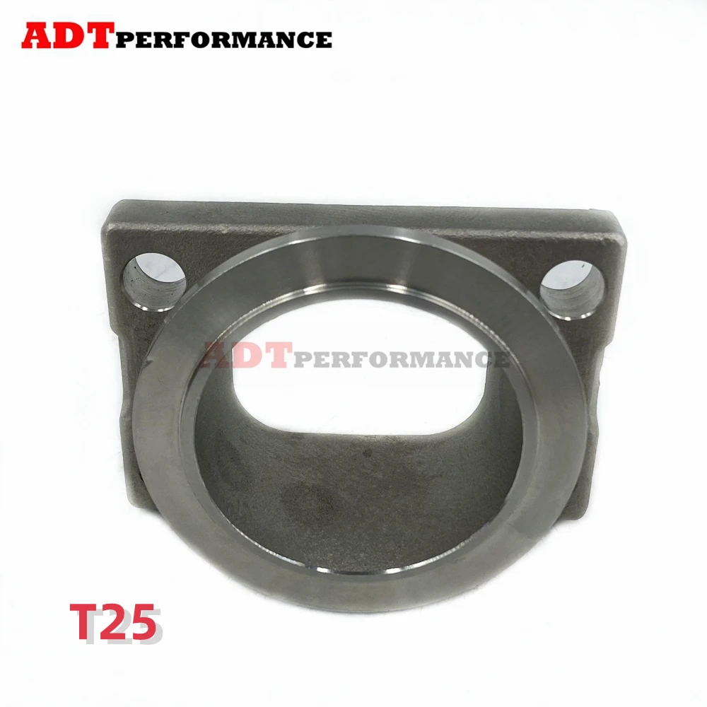 T3/T4/T25 4-Bolt Turbo Flange Adapter for to 2.5in V-Band