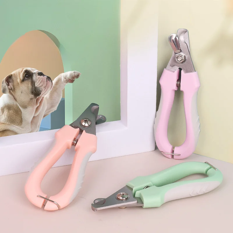 Pet Nail Clippers, Dog Nail Clippers Cat Clippers Pet Cleaning Supplies Suitable for Both Large and Small Dogs