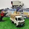 1:16 Wpl D12 Remote Control Electric Toys Rc Car Wuling Hongguang Simulation Drift Climbing Truck Led Light Cargo For Kids Gift 1