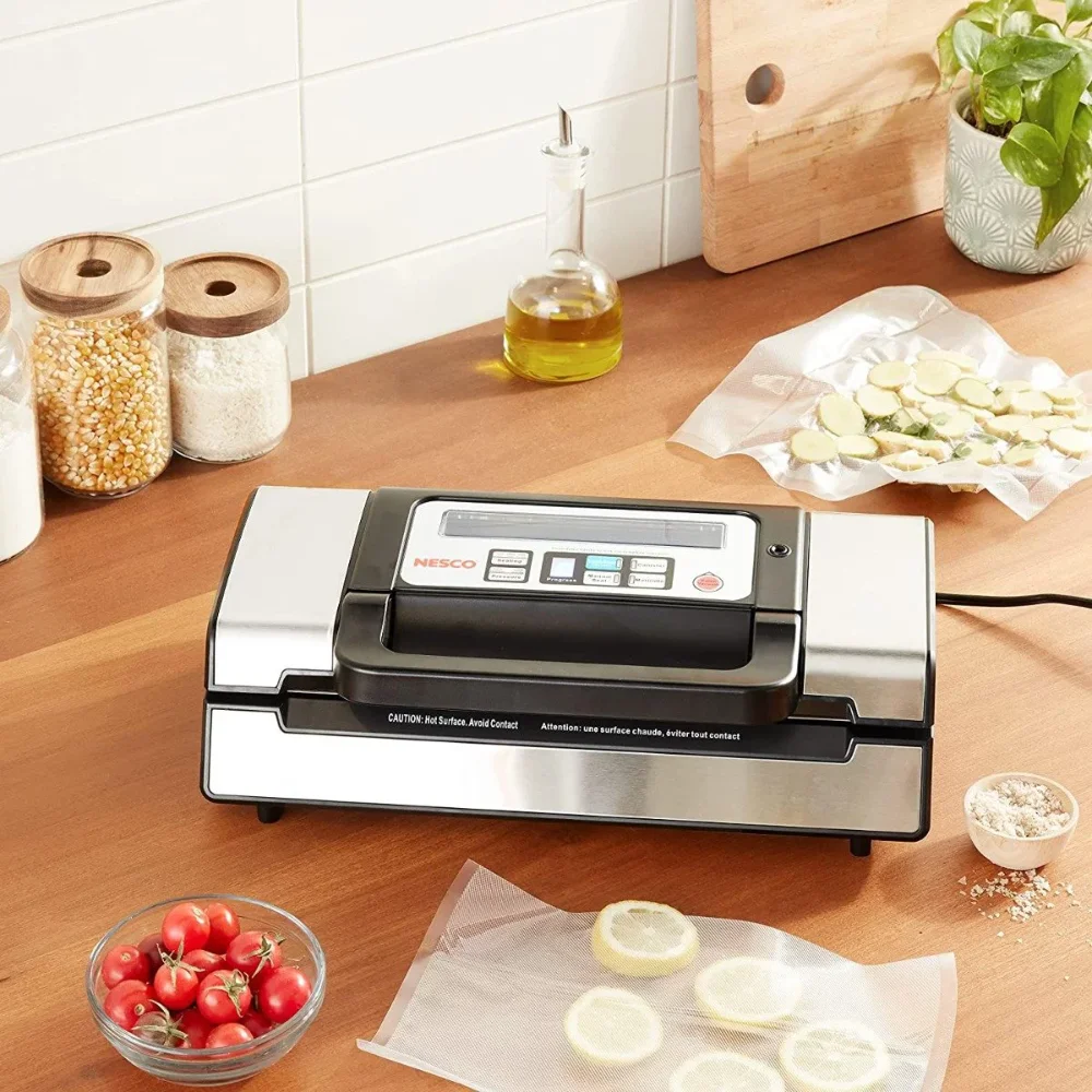 2023 New NESCO® VS-12 Deluxe Vacuum Sealer (Vacuum Canister Not Included) -  AliExpress