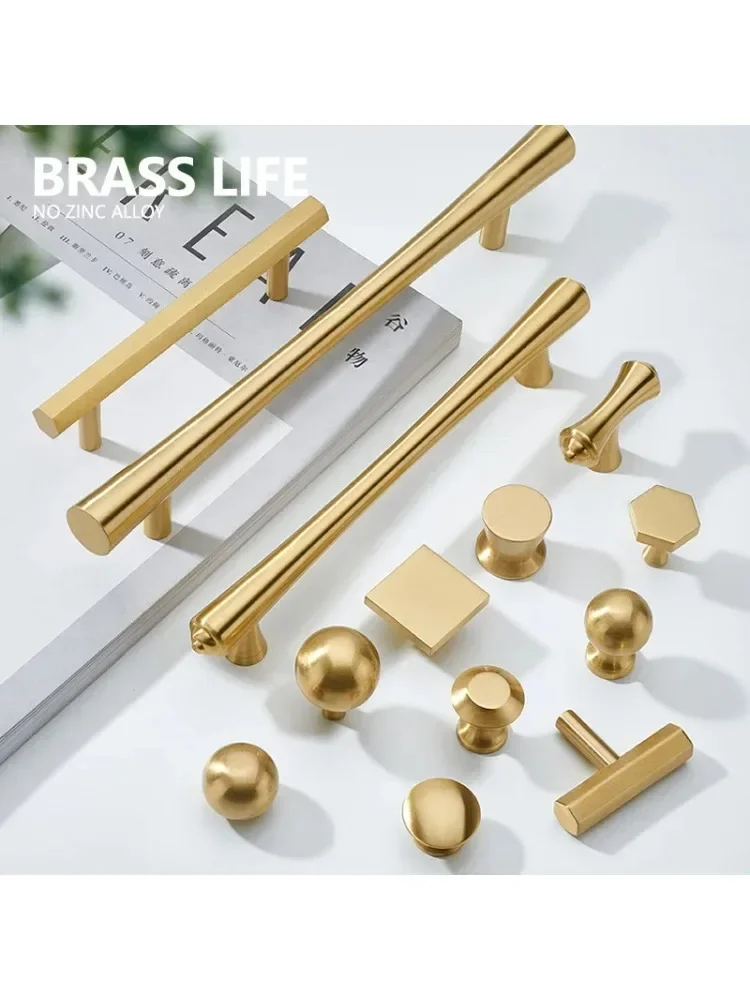 BRASS LIFE 캐비닛 및 서랍장용 널링 핸들, 주방 캐비닛 당김 서랍 손잡이, 가구 손잡이 