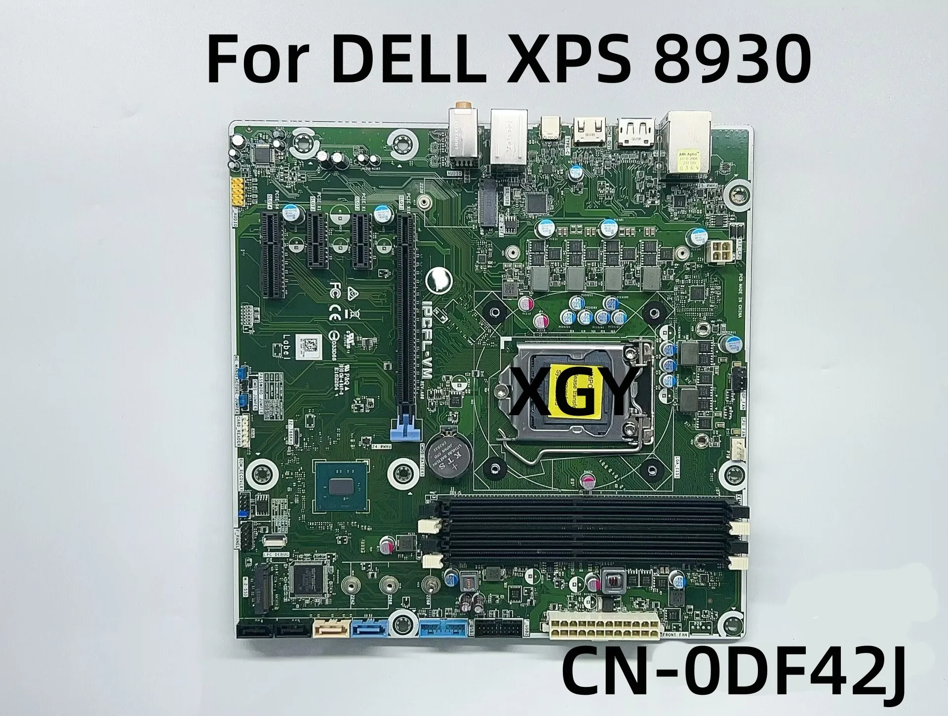 Cn-0Df42J Df42J Originale Per Scheda Madre Dell Xps 8930 Ipcfl-Vm Z370 Ddr4 Lga1151 Scheda Madre Testata Al 100% Completamente Funzionante