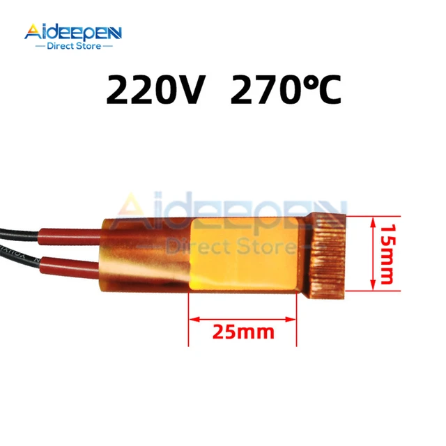 AC/DC 12V/24V/110V/220V Konstante Temperatur PTC 60/80/120/200/230/270 ° keramik  Heizung Platte Luft Elektrische Heizung Heizung Platte - AliExpress