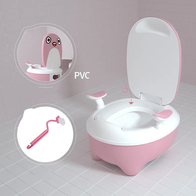 Kids Toilet Potties Seats Baby Toilet Boys Girls Potty Training Seat Child Potty Chair Infant Urinal Basin Comfy Toilets Stool 6