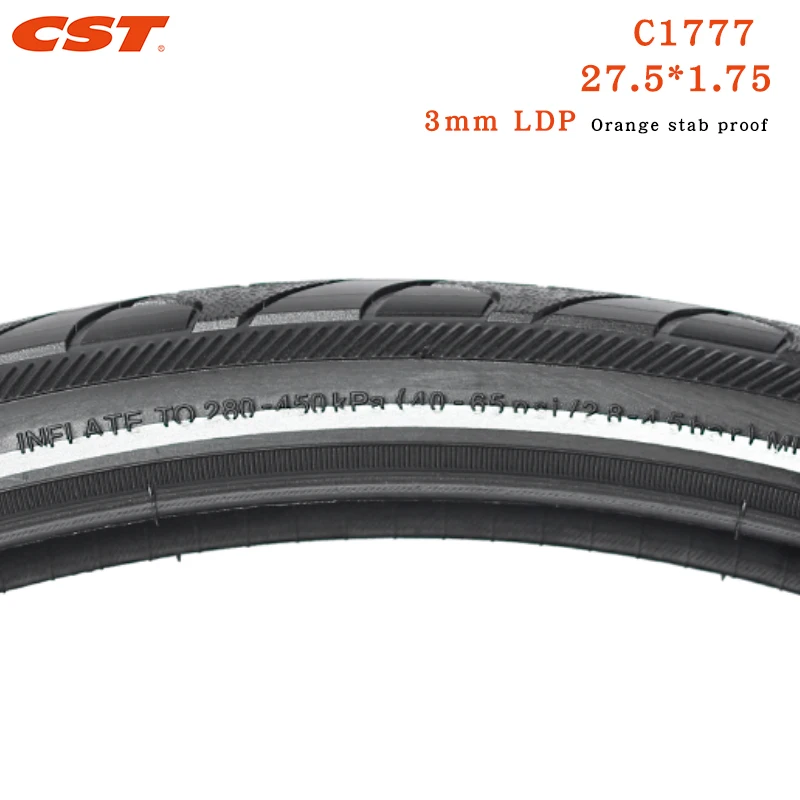 CST 27.5inch Mountain Bike Tires 27.5*1.75 C1777 Bicycle Parts Antiskid Wear Resistant MTB Bicycle Tire