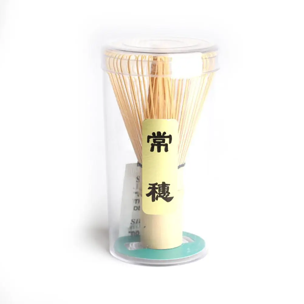 Japanese Matcha Tool Eighty Matcha Brush Tea Set Accessories Kitchen Gadgets Log Color Bamboo Whisk Cleaning For Wreaths