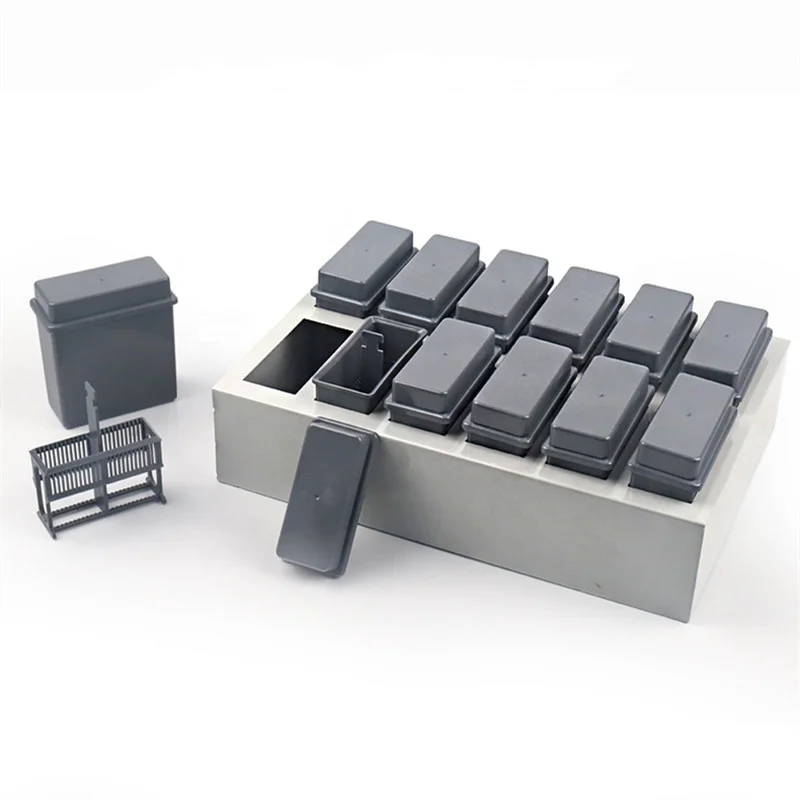 Customizable Immunohistochemical Microscope Slides Box Plastic Slide Staining Incubate Box Antigen Retrieval PP Dyeing Tank OEM