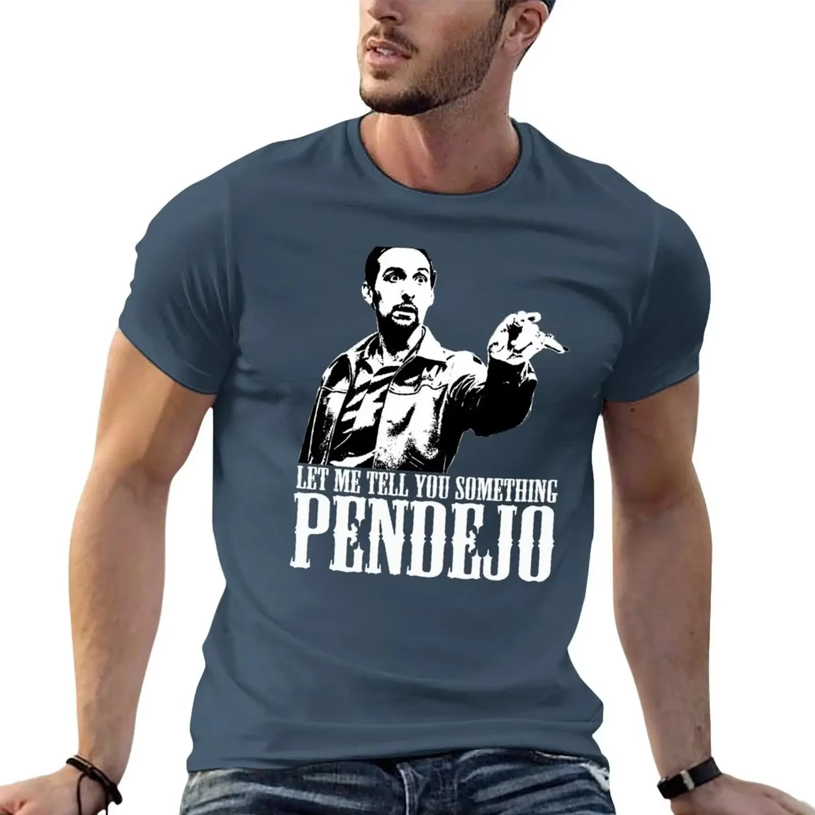 Jesus The Big Lebowski T 셔츠 Let Me Tell You Something Pendejo 티셔츠 헐렁한 셔츠 그래픽 셔츠 일반 압축 셔츠 남성
