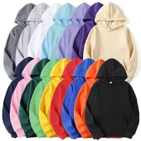 Nouvelle mode hommes sweat à capuche pour femme printemps automne hiver décontracté sweats à capuche hommes hauts couleur unie sweat à capuche homme 1