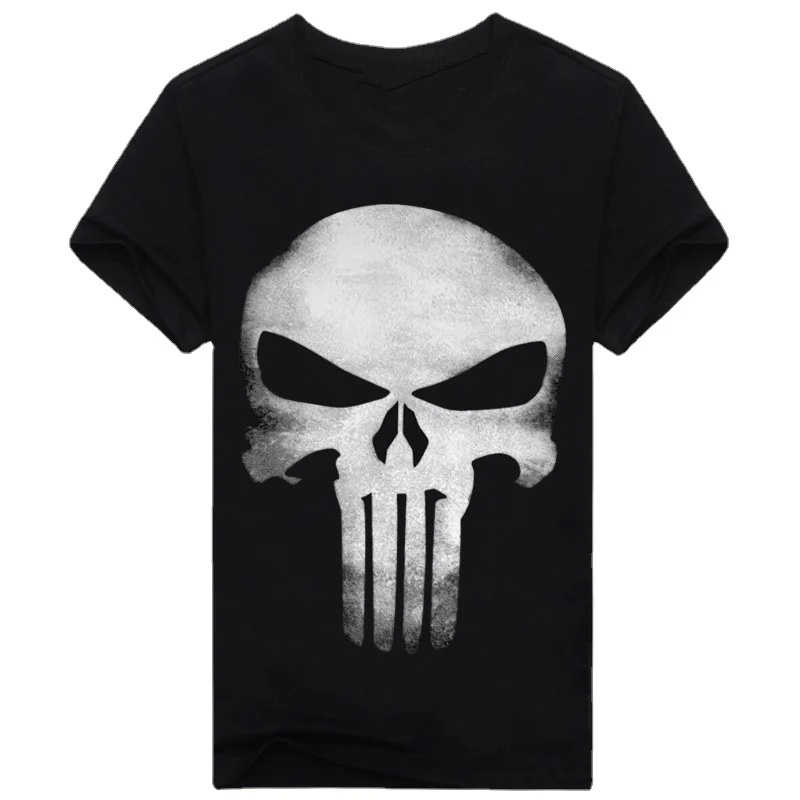

Unique Rock Sir Skull T-Shirt. Summer Cotton O-Neck Short Sleeve Mens T Shirt New S-3XL