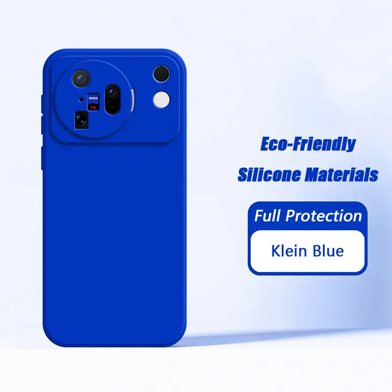 Upgraded Liquid Silicone Phone Cover with Soft Shockproof Microfiber Lining