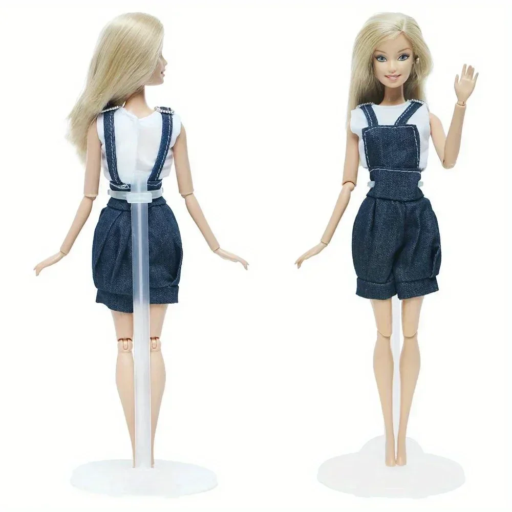Transparent Stand Support 10PCS Transparent Stand Support For Dolls Clear Color Toy Figure Display Holder Prop Up Mannequin Model