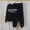 THEGIVINGMOVEMENT Loose Hoodies 2 Piece Set Casual Fashion Long Sleeve Sweatshirt Pants Suits for Men and Women 1