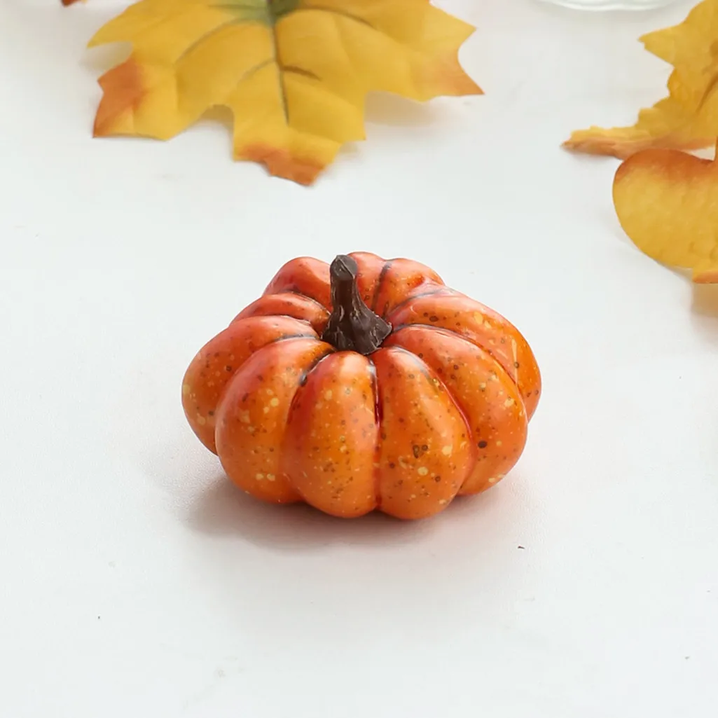 10Pcs Artificial Pumpkin Halloween Decoration