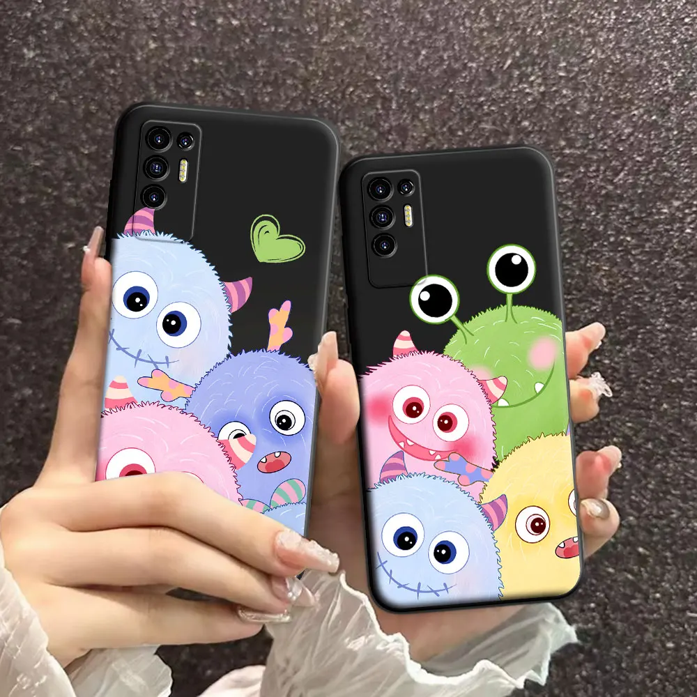 Cartoon Astronaut Silicone TPU Phone Case – Soft Protective Back Cover