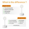1pc Rechargeable Spotlight No Wiring No Punching No Installation  Wireless Home Background Wall Mural Light Smart Led Wall Light 4