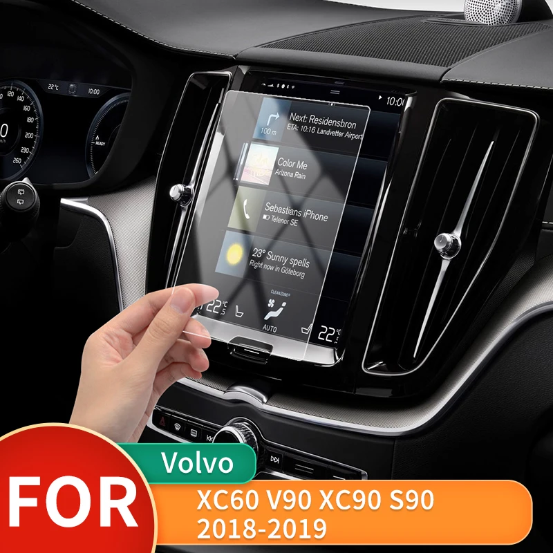 

8.8 Inch Car Console GPS Navigation LCD Screen Tempered Glass Protective Film For Volvo V90 XC90 S90 XC60 2018-2021 Accessories
