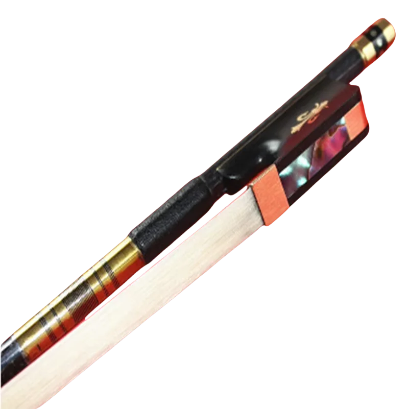PRO light carbon fiber viola bow copper parts white horse hair viola parts