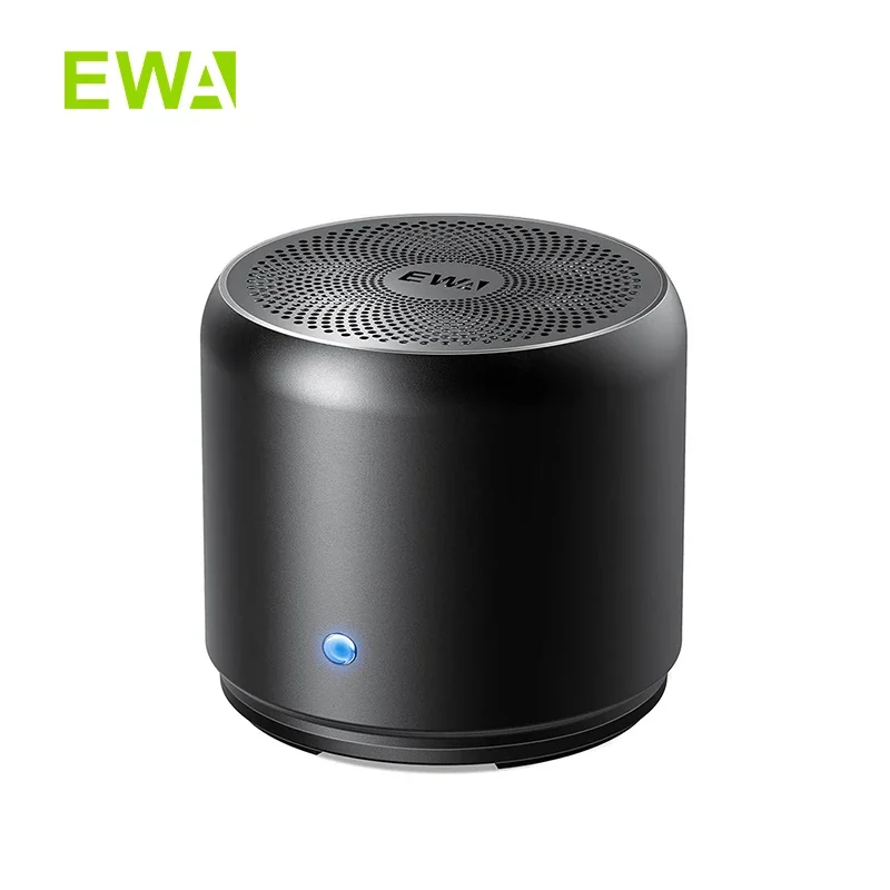 Portable Bluetooth Speaker 8W TWS Subwoofer Outdoor Wireless Speakers Dual Stereo Party Camping Speaker 1200 mAh Metal Body