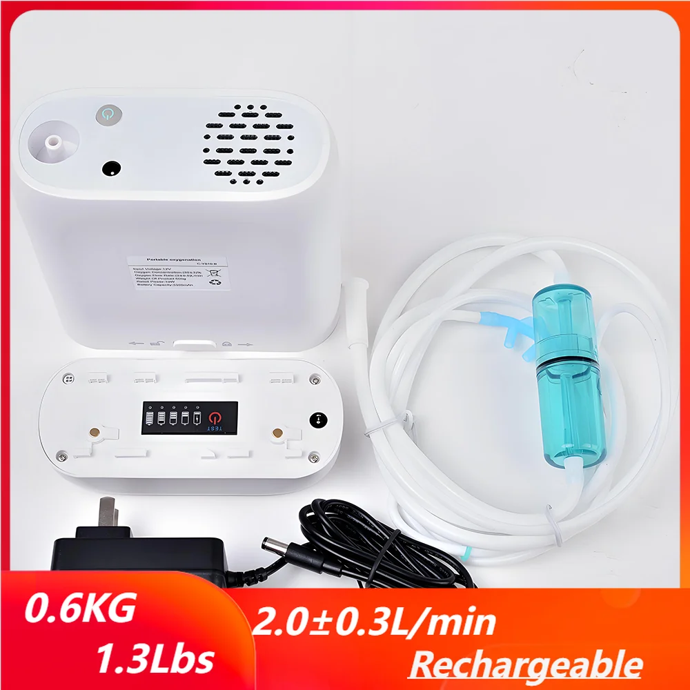 Portable Oxygen Concentrator With Rechargeable Battery Travel Car Oxygen Concentrator concentrador de ox&iacute;geno