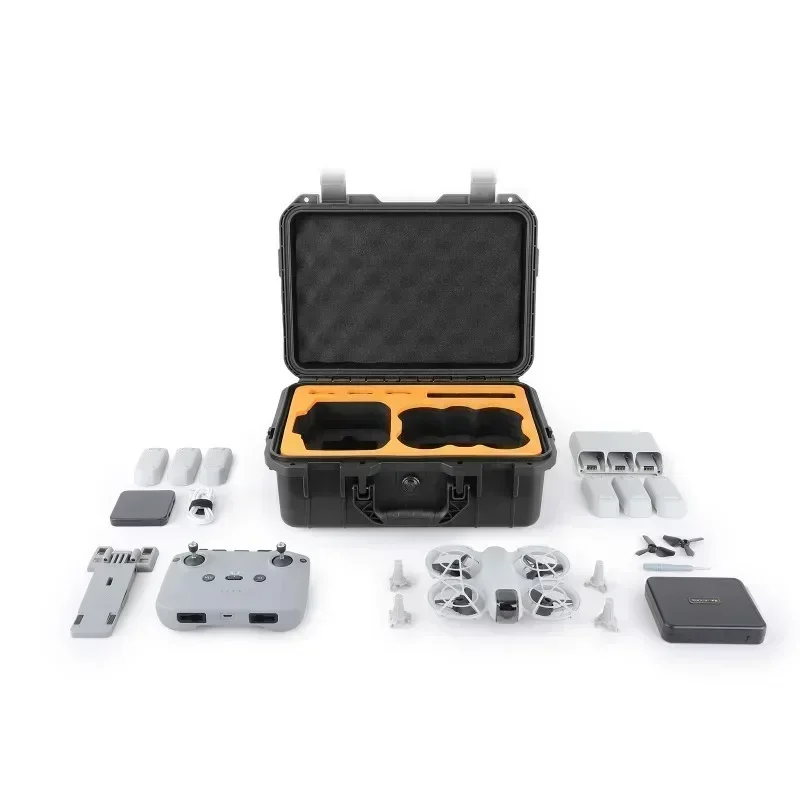 DJI Neo 케이스 보관 가방용 대용량 방수 여행 가방, DJI Neo RC N3 액세서리용 안전 하드 휴대용 박스