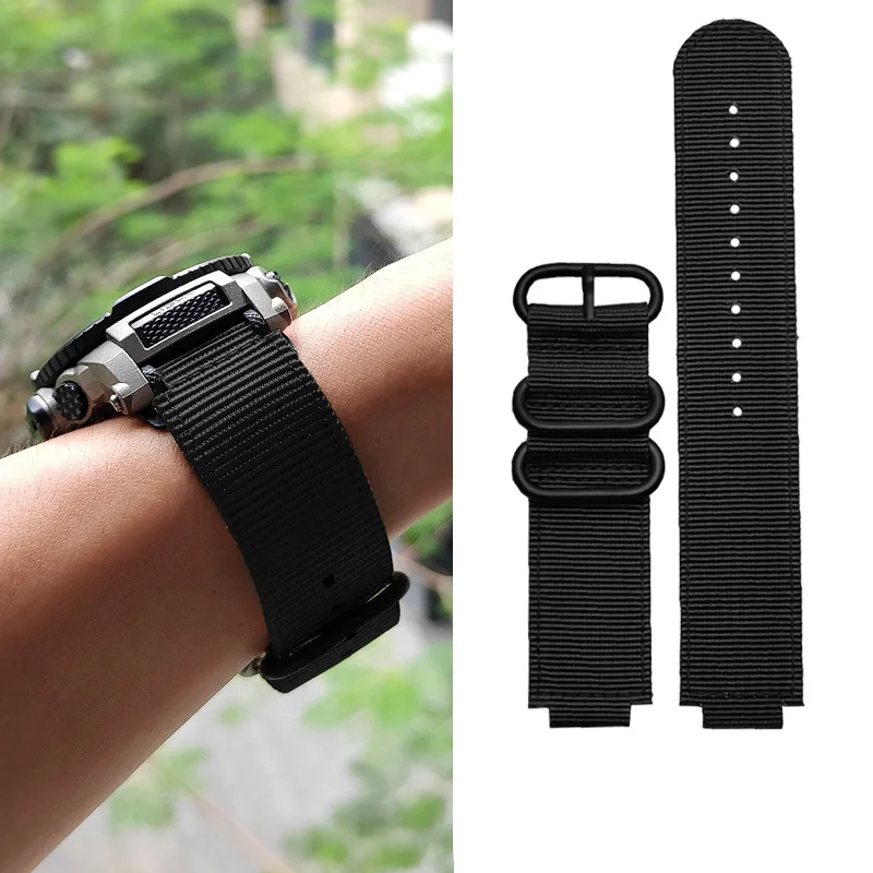 thumbnail image 1 of Correa de nailon para reloj Casio G Shock GBA-800-1A GBA-800-7A GBA-800 GMA-B800 GA-800 GBD-800 GA110 Correa deportiva modificada pulsera de 16mm, 1 of 5