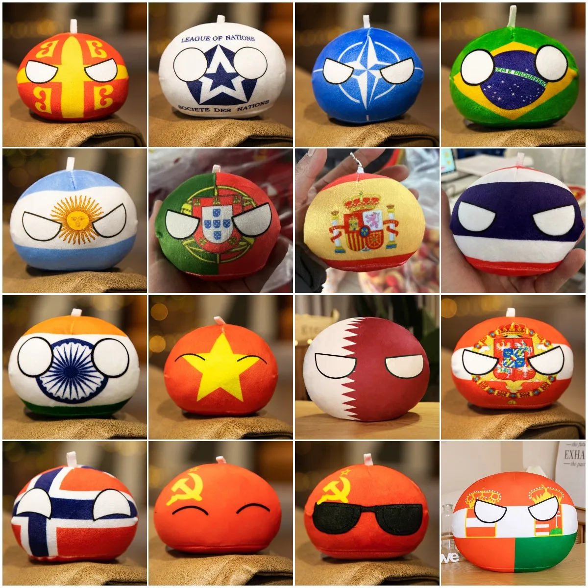 49 Styles 10cm Country Ball Plush Toys Countryballs Stuffed Animals