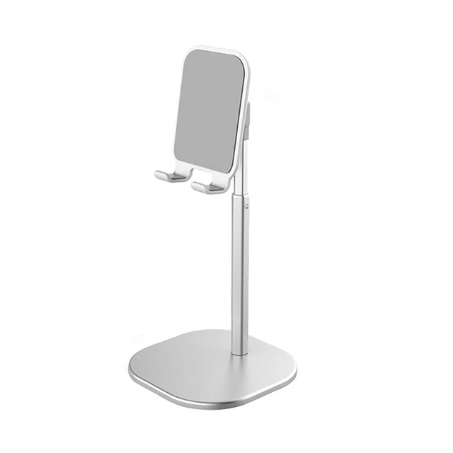Metal Desktop Phone Tablet Holder Table Cell Foldable Extend Support Desk Adjustable Mobile Phone Holder Stand For iPhone iPad flexible mobile holder Holders & Stands