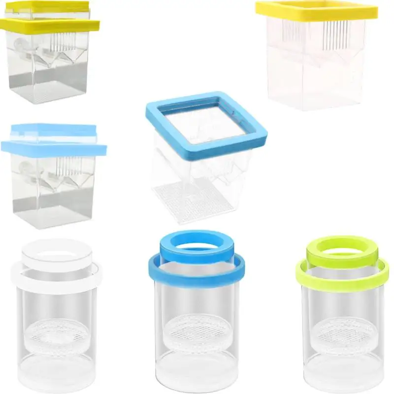 Floating Fish Breeding Isolation Box Fish Tank Hatching Incubator Aquarium Breeder Feeder Aquarium Hatchery Accessory fish aquarium fish breeding box