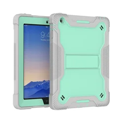 Shockproof Kids Protective Case for iPad - Durable Cover for Various Models (Grey)