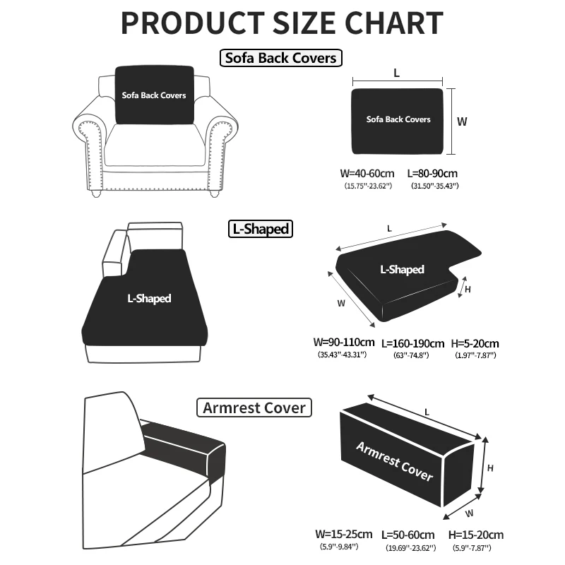 Oblique Grid Elastic Sofa Cover Jacquard Sofa Seat Cushion Covers Stretch Couch for Living Room Washable sofa cover