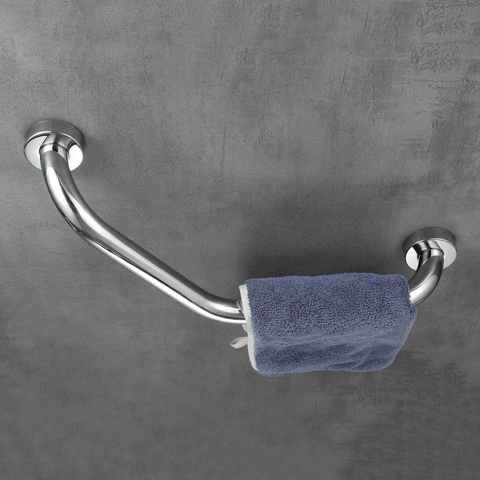 Description Picture 6 of item1Pc Stainless Steel Bathroom Grab Bar Bathroom Handrails Shower Safety Anti Slip Handles Bathroom Accessories Durable Hardware