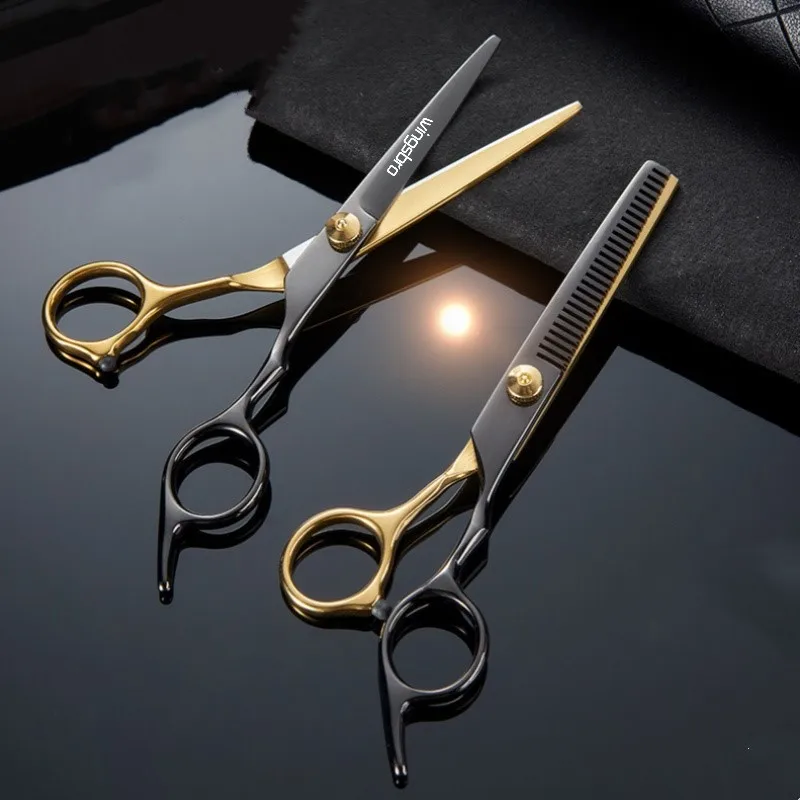 Professional Dog Grooming Scissors Set Straight Scissor Curved Thinning Shear Curved Scissor Chunkers Shear pet groomimg