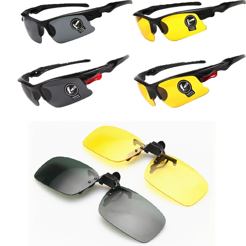 Car Driving Glasses Sunglasses Safety Night Driving Glasses Goggles Unisex HD Sun UV Protection Eyewear car items