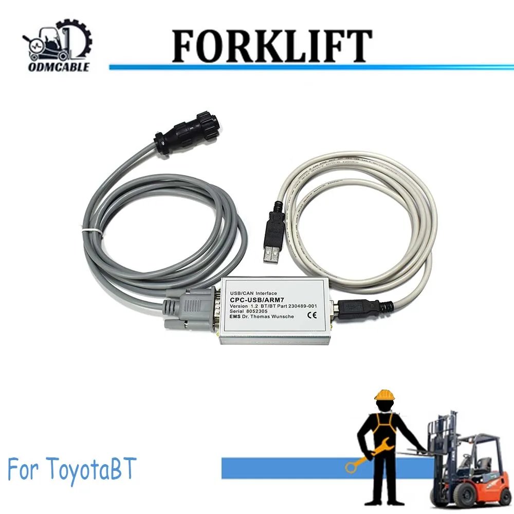

Carscan Forklift Truck Canbox Diagnosis Tool For Toyota Bt Canbox Cpc Usb Arm7 Can Interface Can Bus Line Truckcom DiagnosisTool