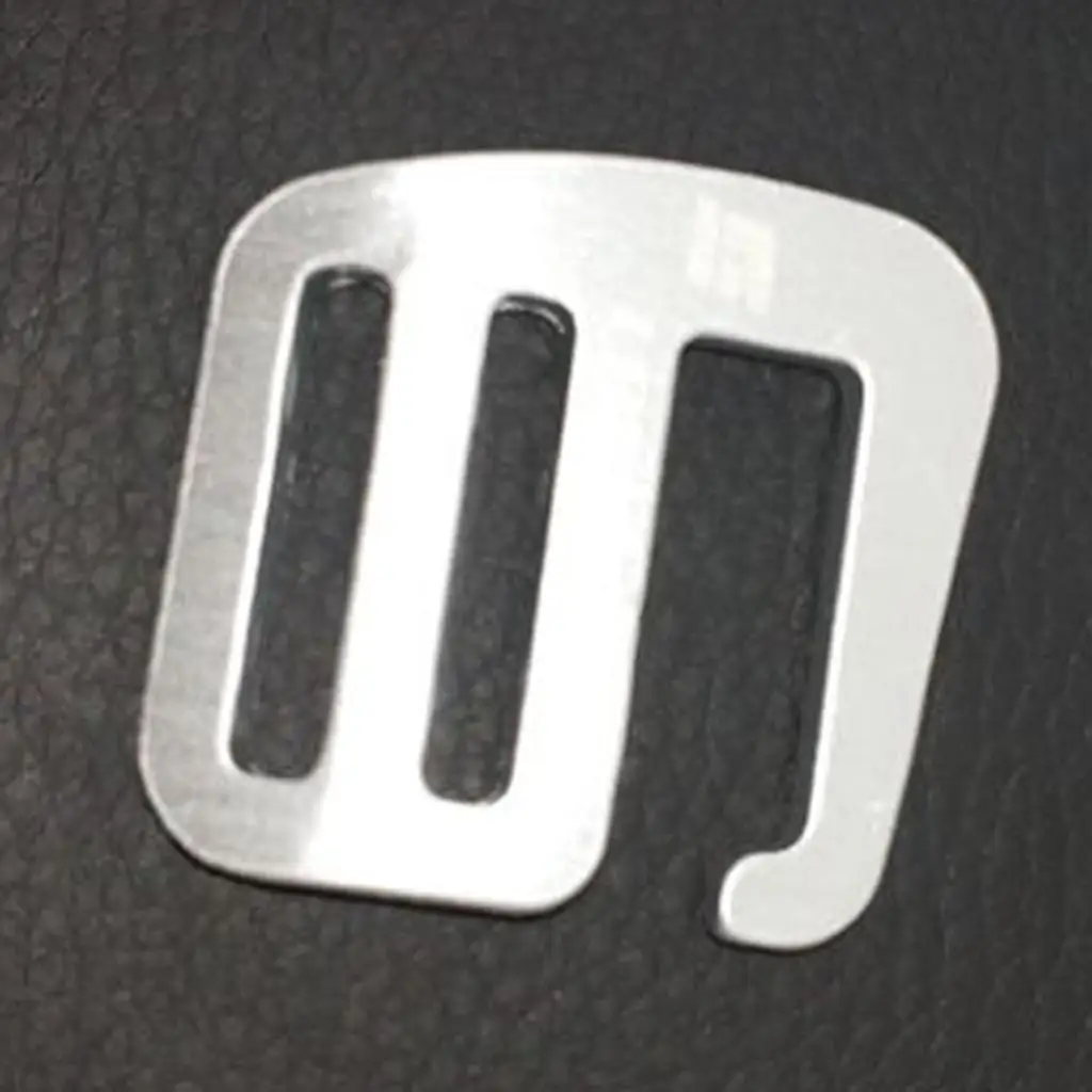 

Алюминиевая лямка с пряжкой, легкая и прочная, 55x40x4 мм, 2 шт.