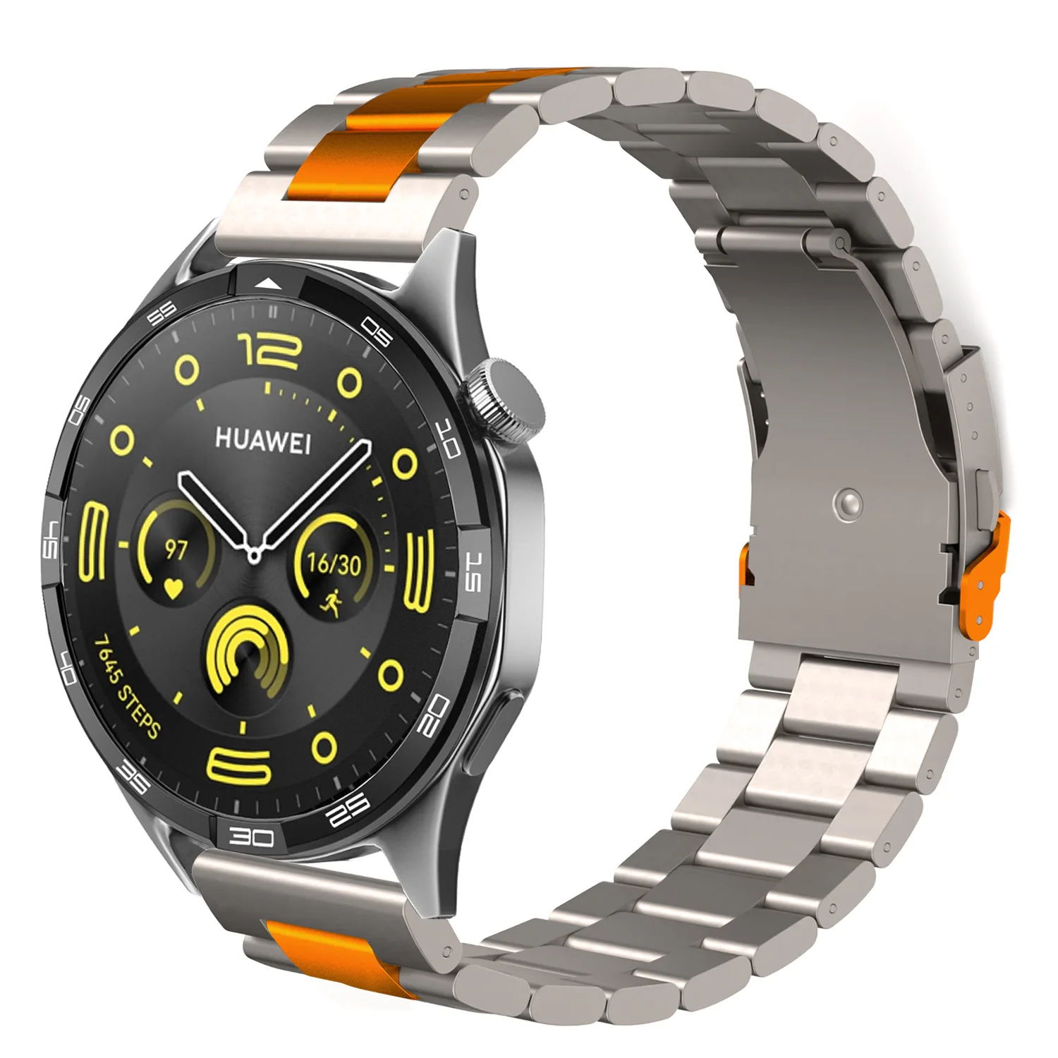 Stainless Steel 22mm Metal Watchband - Premium Finish Strap