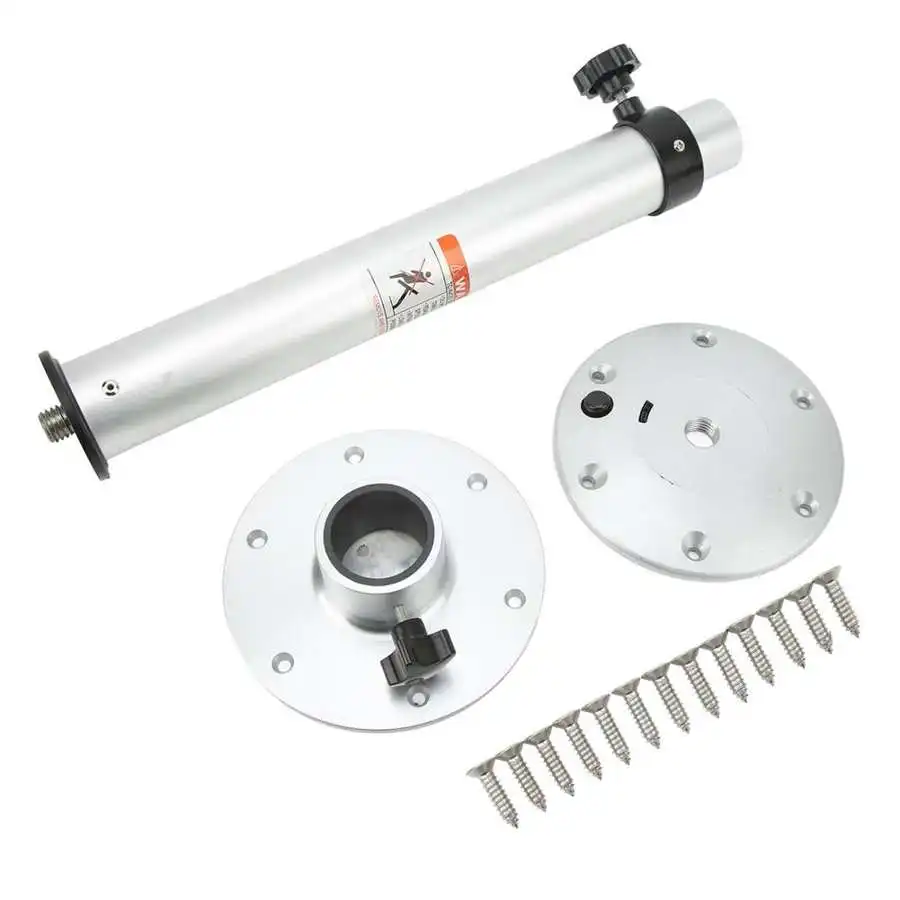 Gamba Regolabile Per Tavolo Da Camper In Alluminio - Base Pieghevole Per Barca E Yacht - Foto 12