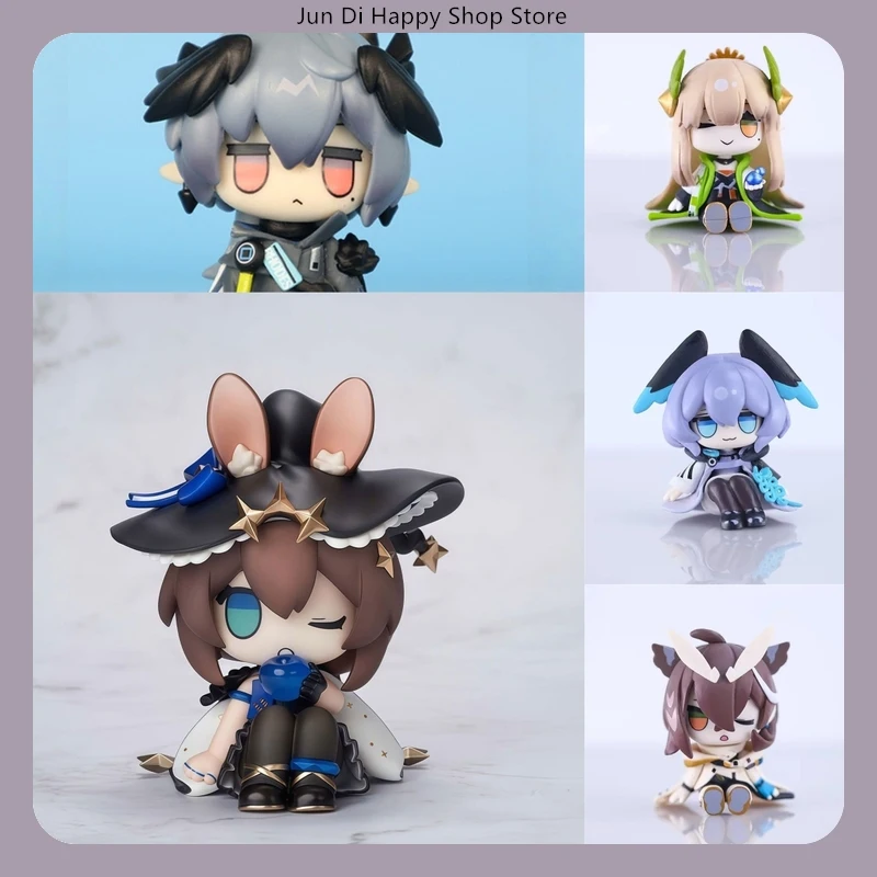 Arknights Chibi Sitting Pose PVC Anime Figure Statue - Desktop Decoration & Collectible Gift