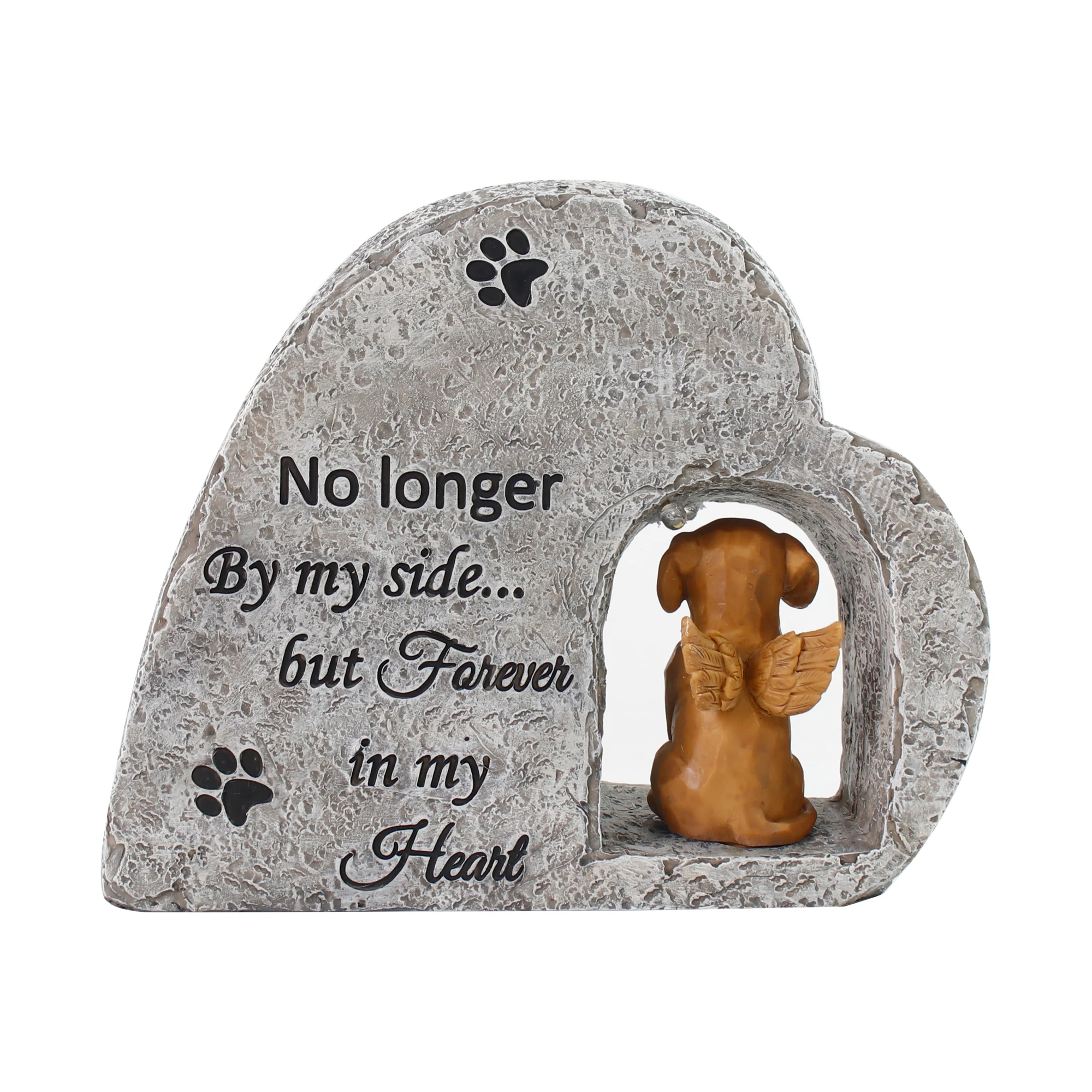 Personalized Solar-Powered Dog Memorial Stone 4 | Personalized Solar-Powered Dog Memorial Stone 4