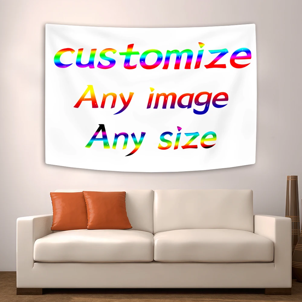 Print Any Image Tapestry Banner Decoration Home Bedroom Flag Tapestry tapestry decor