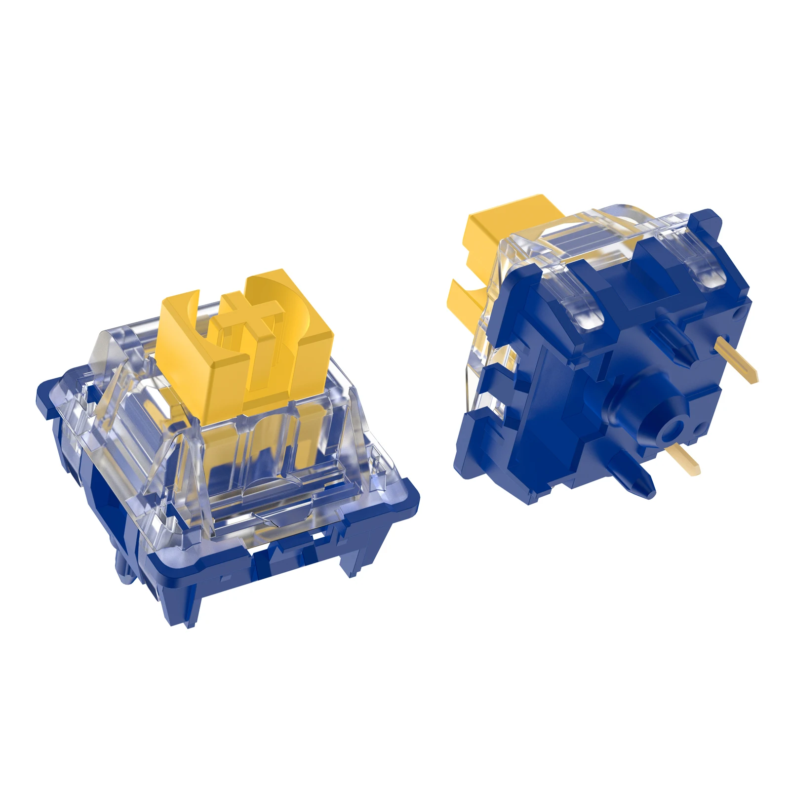 Durock Velocidade Prata Interruptores mm Atuação Linear Interruptor 13.45 mm Longo Pólo Stem 48g Estendido Primavera Splash Irmãos Caixa Interruptor - Imagem 5