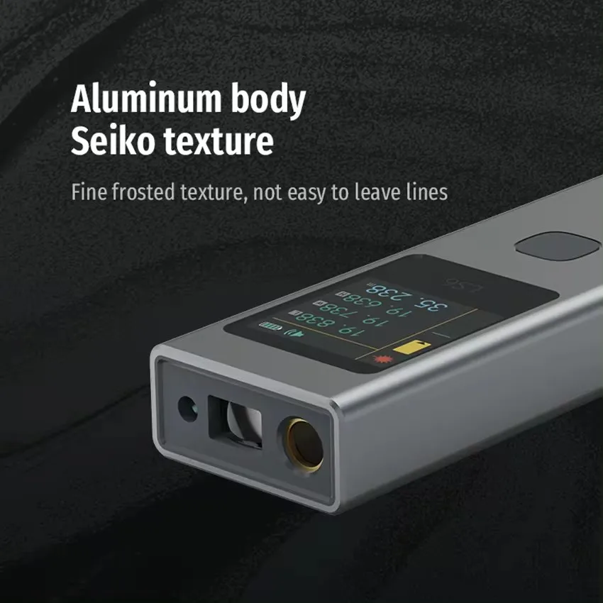 DUKA ATuMan LS6 Laser Level Rangefinder OLED 480mAh Rechageable 40M Mini Distance Meter Angle Measuring Tools Two in One