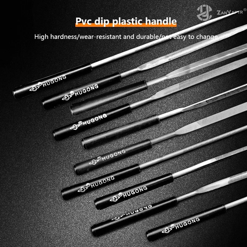 바늘 파일 세트 다이아몬드 편리한 도구, 세라믹 공예, DIY 유리 보석 돌 취미 공예, 3D 인쇄 모델, 10 개, 3*140mm