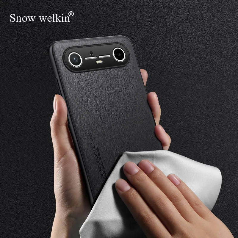 Luxury PU Leather Shockproof Silicone Phone Case Cover