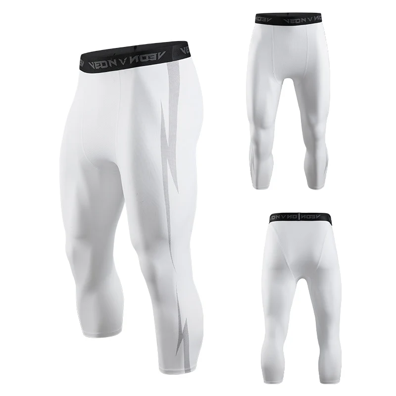 Mens 3/4 Compression Pants